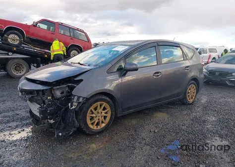 2017 Toyota Prius V Four из США, поврежденный, VIN JTDZN3EU0HJ065653